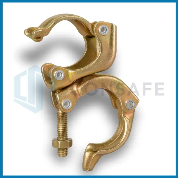 CONSAFE double swivle coupler pressed steel