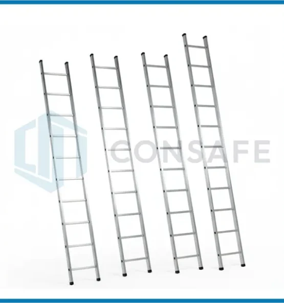 alumunium straight ladder merek consafe scaffolding indonesia