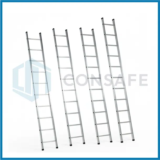 alumunium straight ladder merek consafe scaffolding indonesia